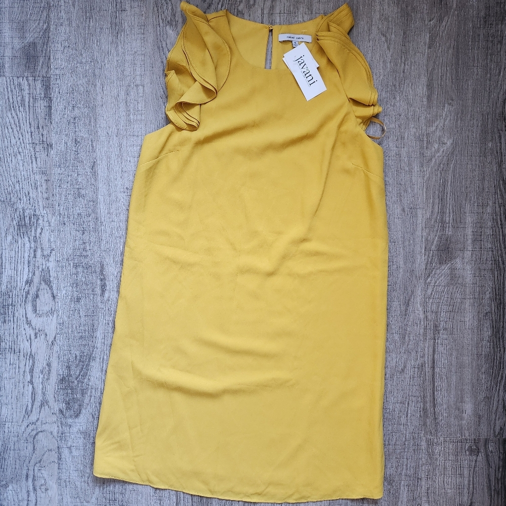 ✨NEW✨ Cute Yellow Dress with Ruffle Detail